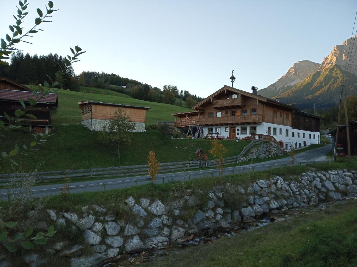 Onemooshof Apartment Maria Alm am Steinernen Meer Bagian luar foto